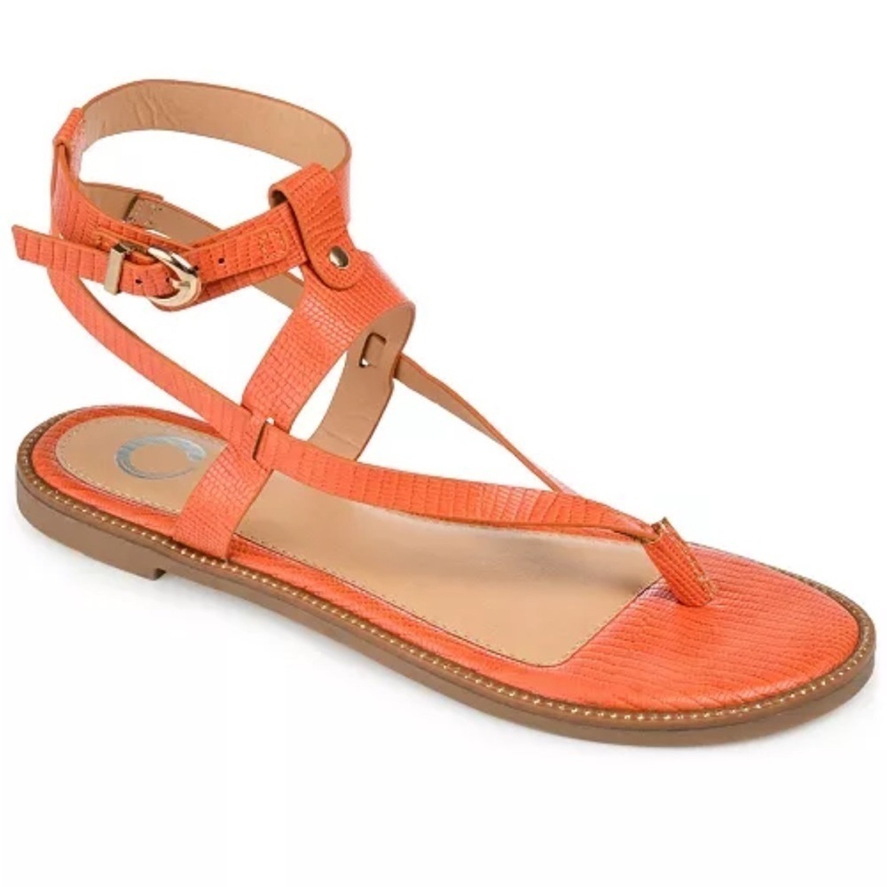 Journee Collection
Women's Tangie Ankle Strap Flat Sandals size 7